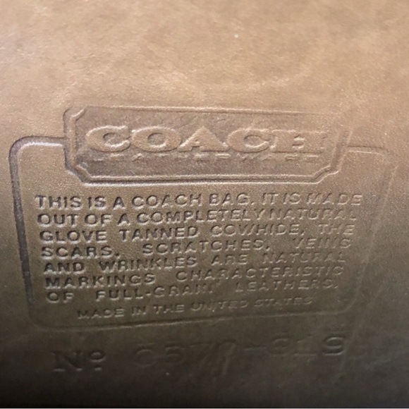Vintage Coach Compartment Bag - Picture 7 of 7